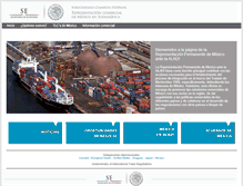 Tablet Screenshot of montevideo.economia.gob.mx