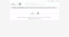 Desktop Screenshot of ccpci.economia.gob.mx