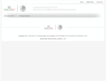 Tablet Screenshot of ccpci.economia.gob.mx